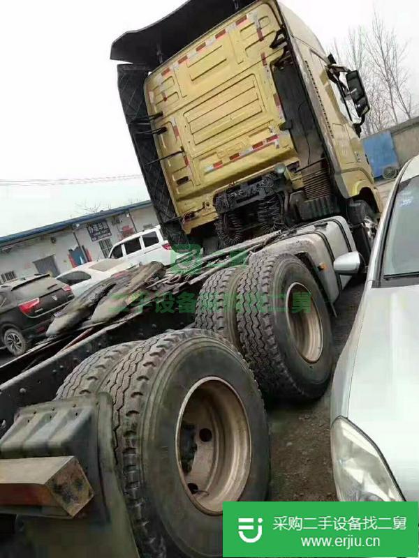 出售二手東風雙驅半掛車