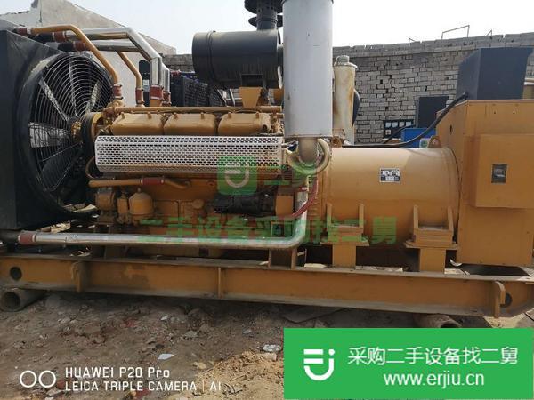 出售九成新600KW二手柴油發電機組