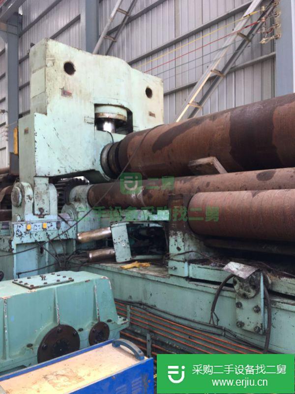 出售二手50x4900上輥萬能液壓卷板機