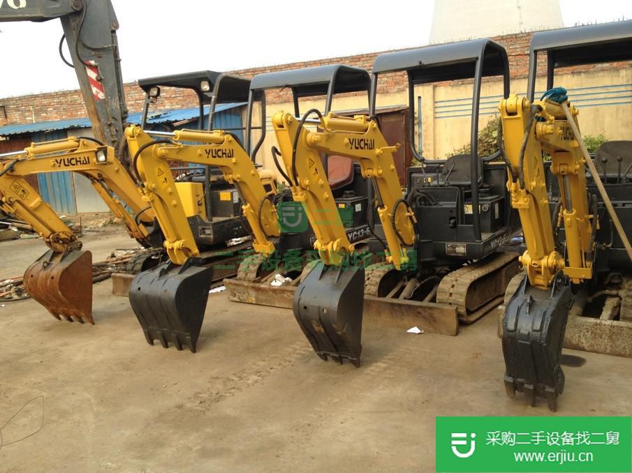 出售二手玉柴YC13小挖機(jī).