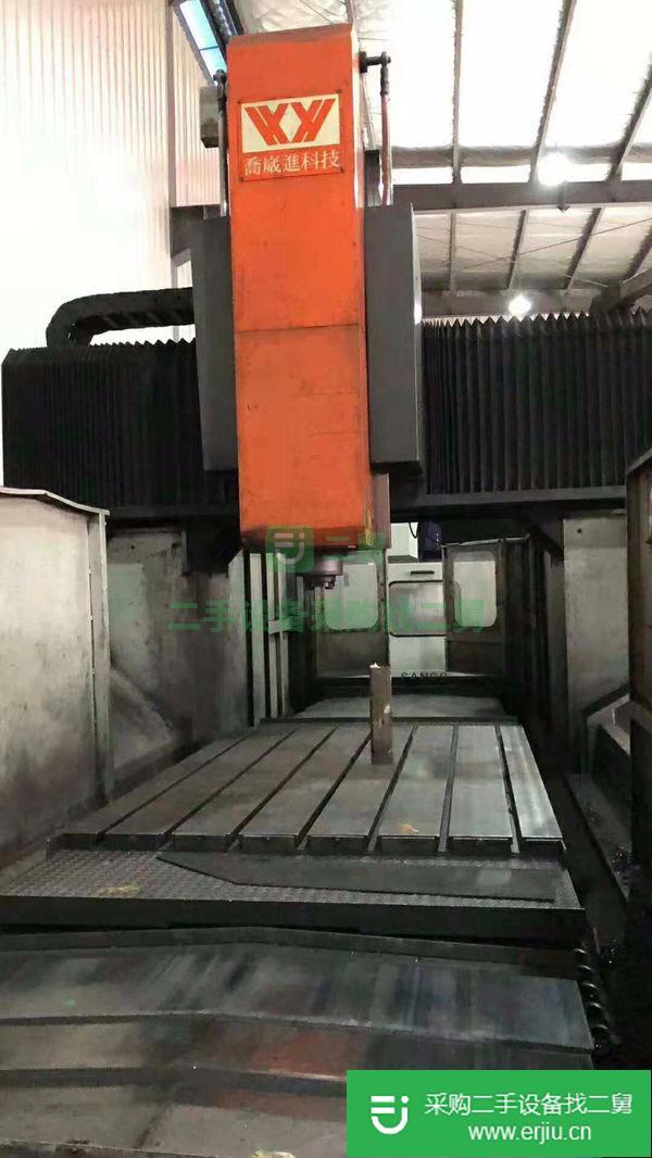 售二手臺灣喬威進VB3020數控龍門銑