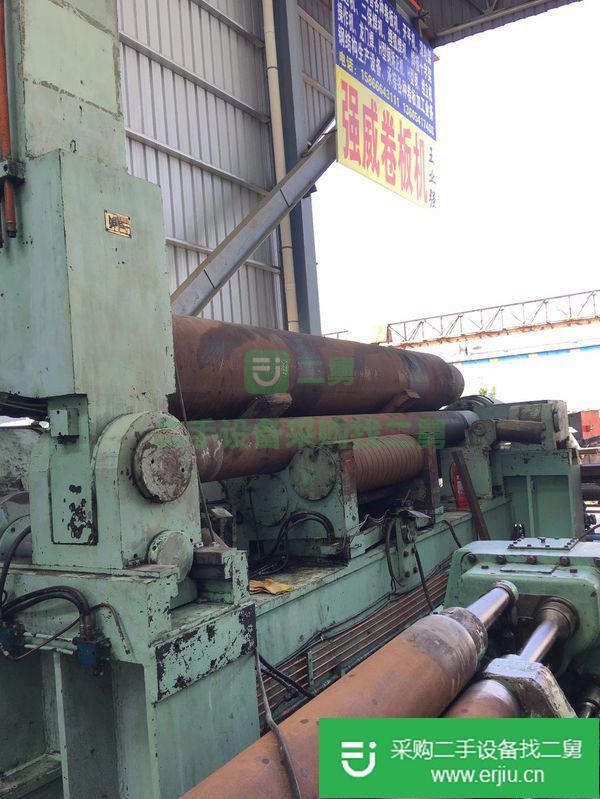 出售二手50x4900上輥萬能液壓卷板機