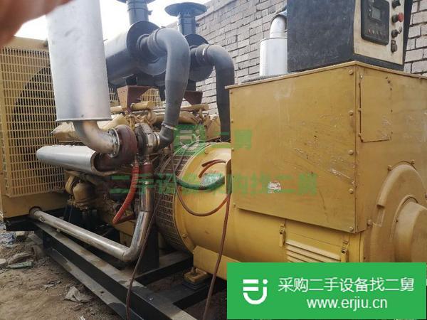出售九成新600KW二手柴油發電機組