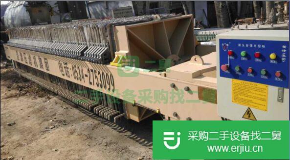 出售二手80平方箱式壓濾機