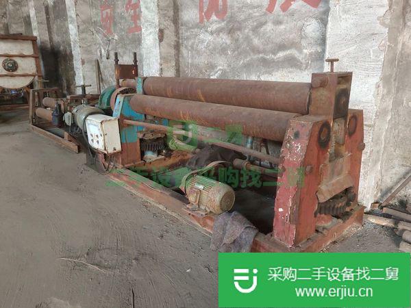 出售二手20-2200對稱式機械自動卷板機