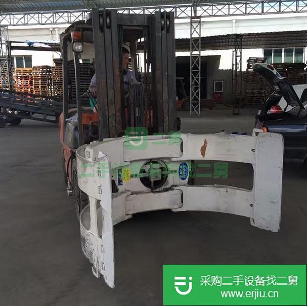 出售二手 圓抱夾叉車