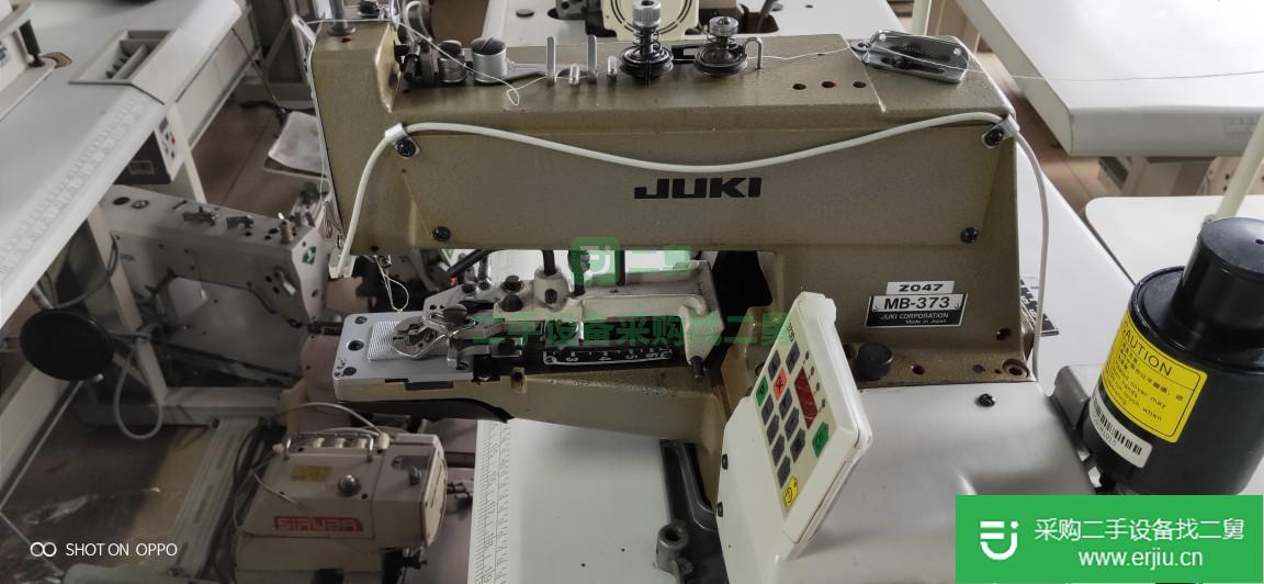 出售二手重機釘扣機JUKⅠ縫紉機