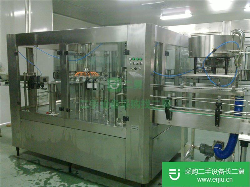 出售二手24頭三合一罐裝機