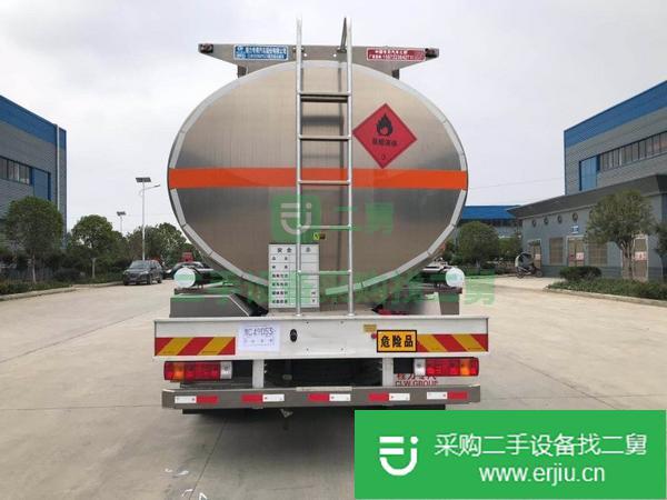 出售核載16噸解放鋁合金油罐車