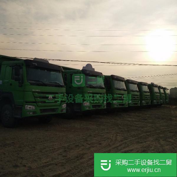 出售二手解放8米自卸車