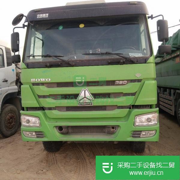 出售二手解放8米自卸車