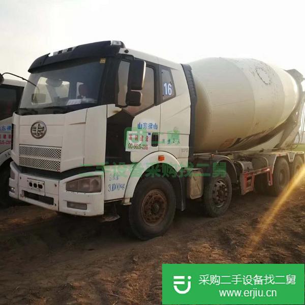 出售二手14方國四豪沃混凝土攪拌車