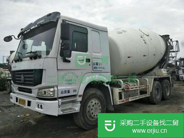 出售二手國五混凝土攪拌罐車