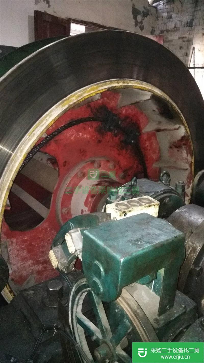 出售二手煤礦地面變頻單滾筒絞車