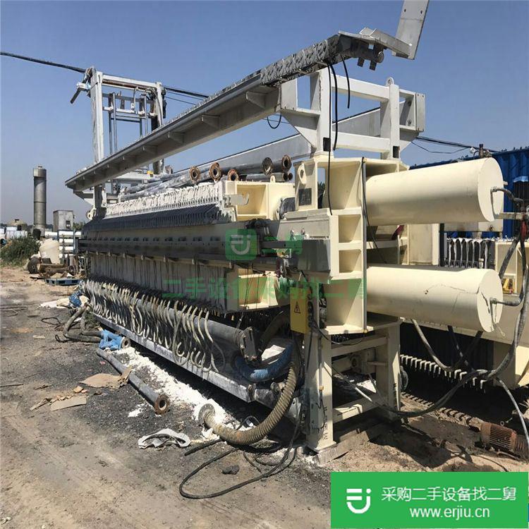 出售二手200平方京津隔膜壓濾機