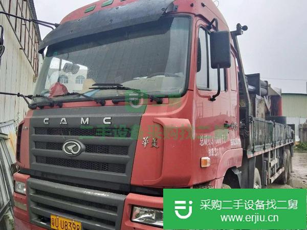 出售二手100噸自帶吊車