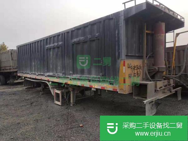 出售二手8.5米后翻半掛車