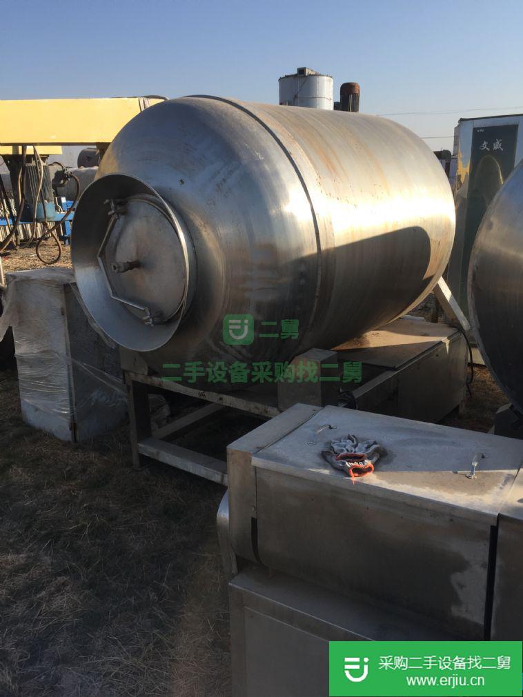 出售二手600L真空滾揉機