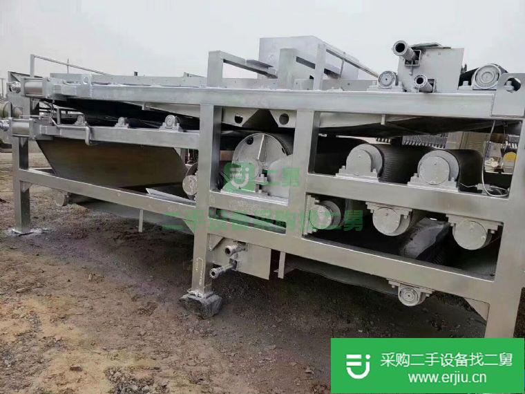 出售二手200平方京津隔膜壓濾機