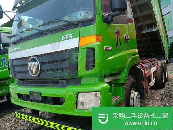 出售二手歐曼ETX后八輪自卸車5.6米