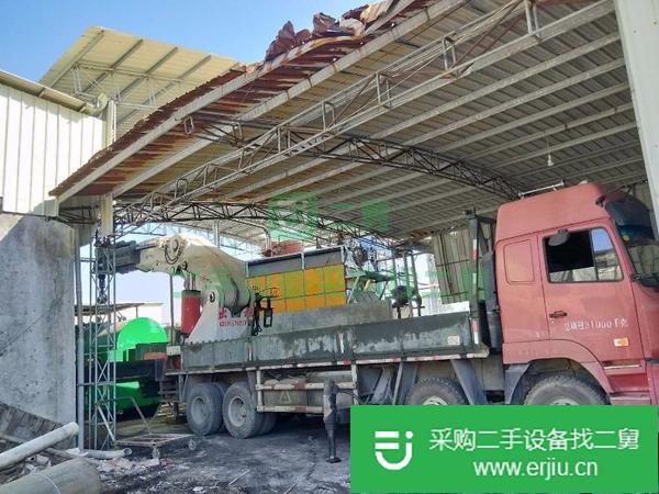 出售二手100噸自帶吊車