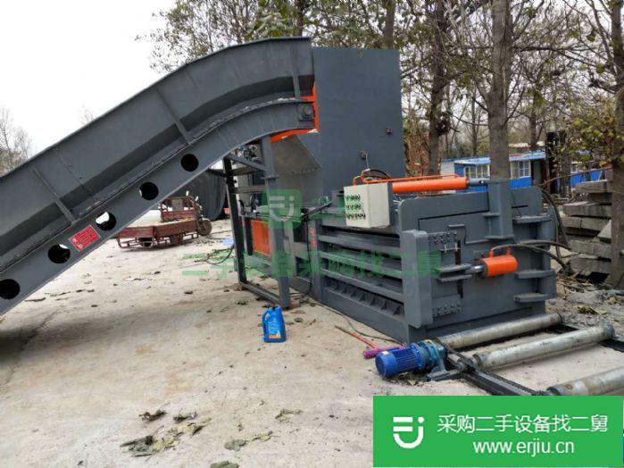 出售二手液壓廢紙塑料瓶打包機