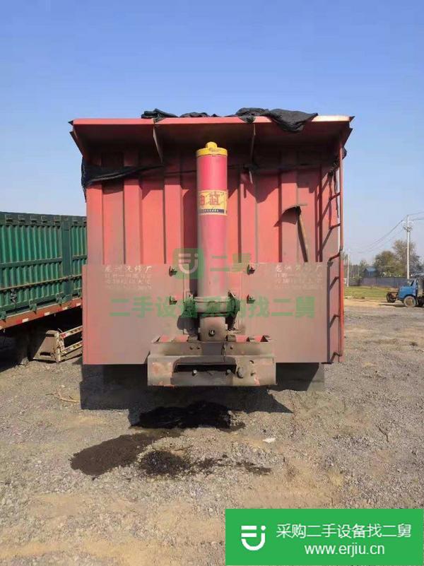 出售二手8.5米后翻半掛車