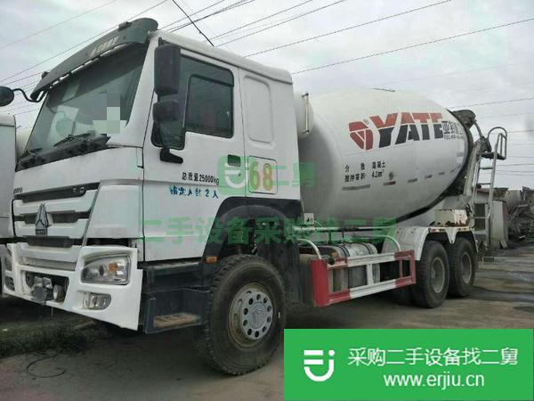 出售二手國五混凝土攪拌罐車
