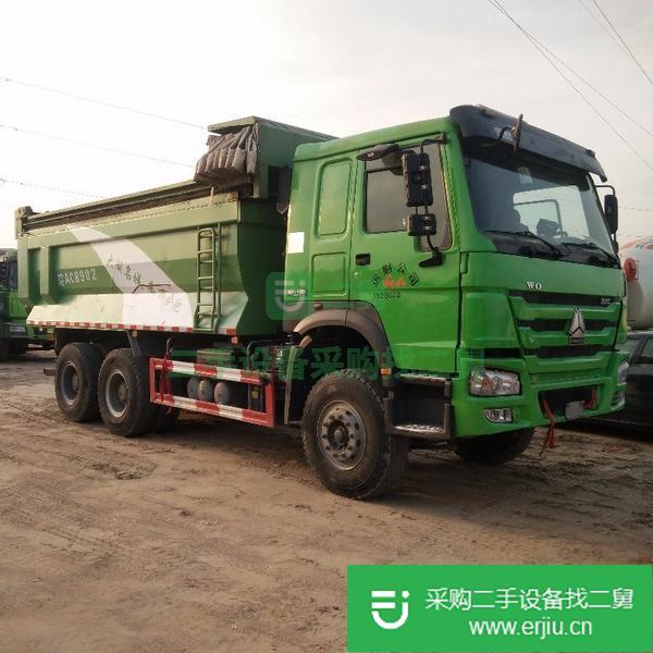出售二手解放8米自卸車