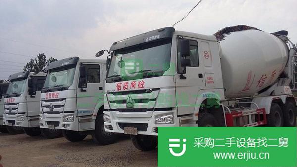 出售二手國五混凝土攪拌罐車