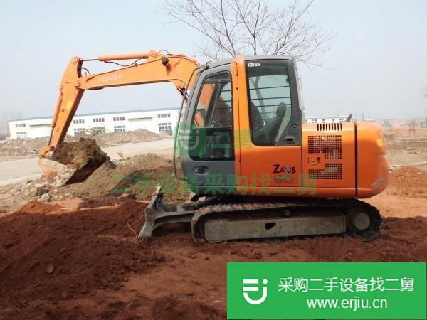 出售二手山河智能60 70 80 日立60 70 120挖掘機
