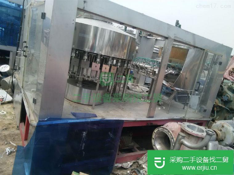 出售二手果汁茶飲料三合一灌裝機(jī)