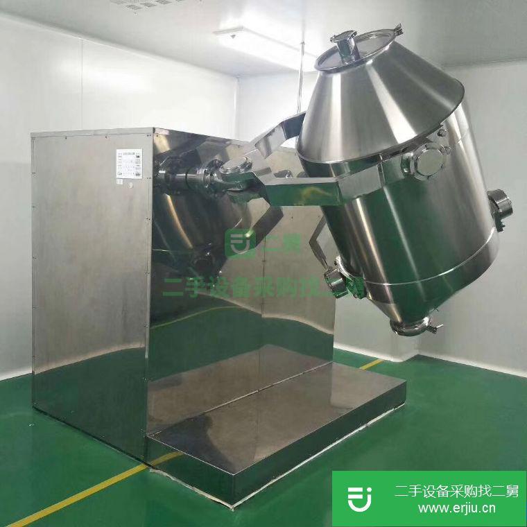 出售二手制藥設備沸騰制粒機三維混合機濕法制粒機包衣機
