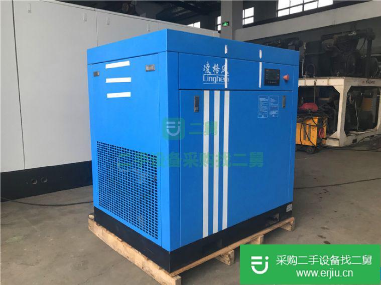 出售二手凌格風22千瓦螺桿空氣壓縮機