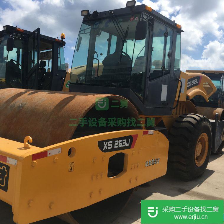出售二手雙驅式26噸壓路機