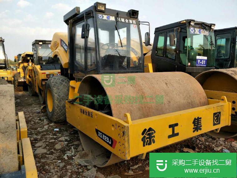 出售二手徐工20噸震動壓路機