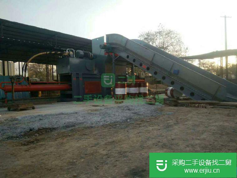 出售二手廢紙塑料瓶打包機