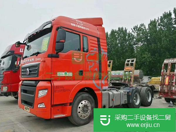 出售二手牽引車汕德卡540馬力國五