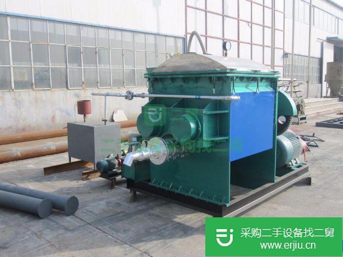 出售二手螺桿自動翻缸真空捏合機