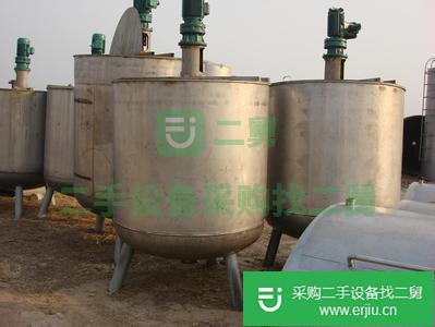 出售二手10---30噸不銹鋼儲蓄罐