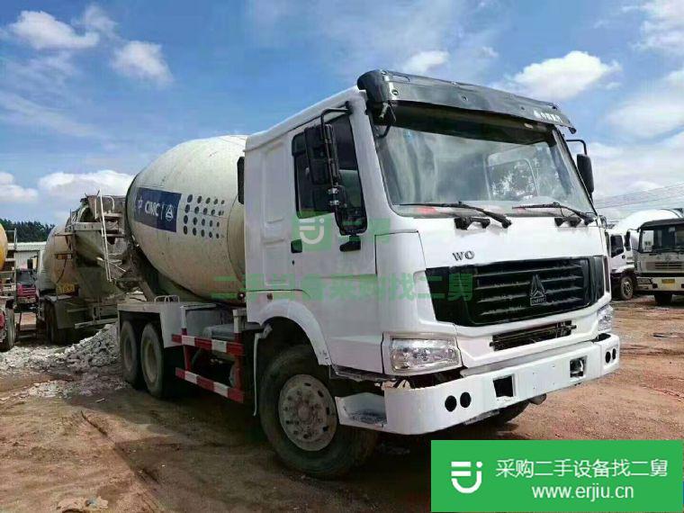 出售二手攪拌車八成新廣西南寧