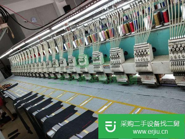 廣東出售二手全伺服繡花機
