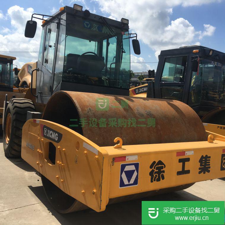出售二手雙驅式26噸壓路機