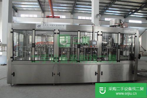 出售二手果汁茶飲料三合一灌裝機(jī)