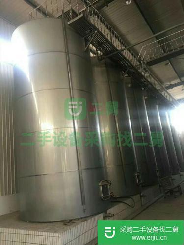 出售40立方不銹鋼葡萄酒儲罐