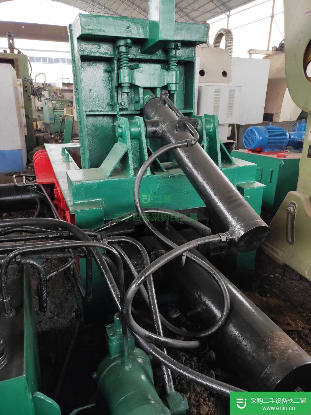 出售二手華宏125噸金屬液壓打包機