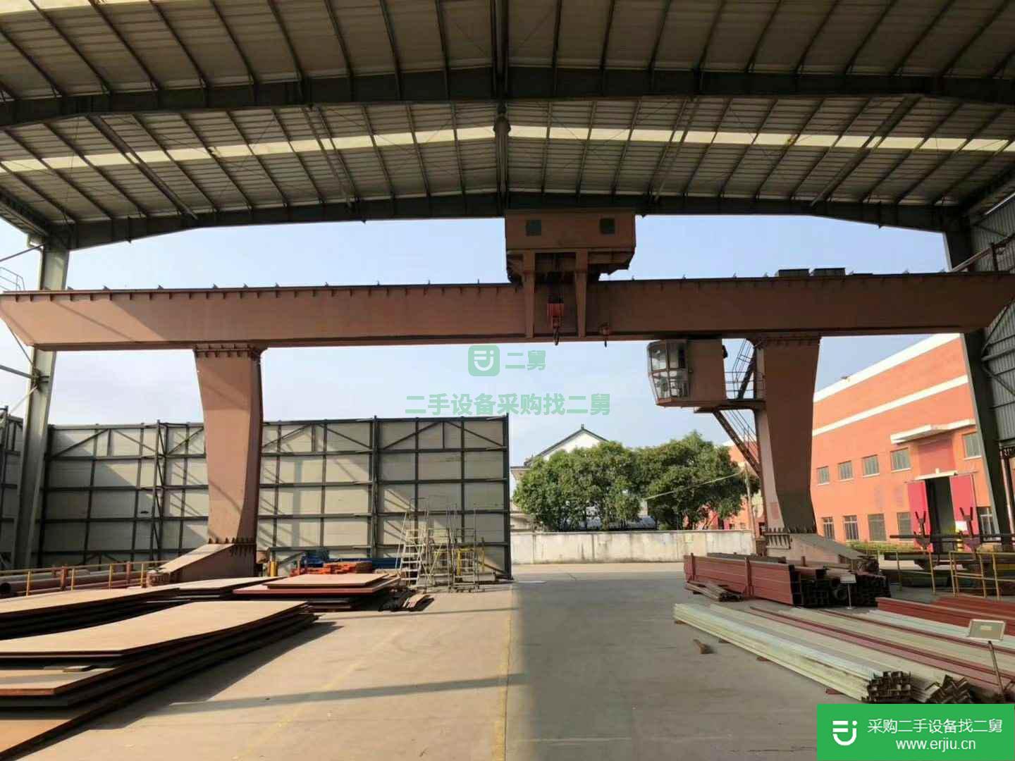 出售32T龍門吊跨度20米外懸6.5米