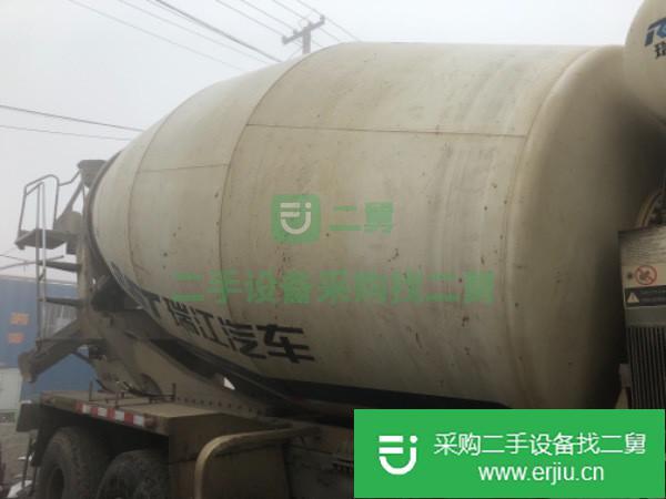 出售二手國四德龍攪拌車大14拉16方