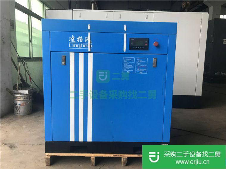 出售二手凌格風22千瓦螺桿空氣壓縮機