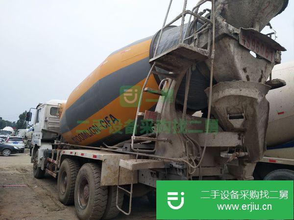 出售二手陜汽德龍10方攪拌車
